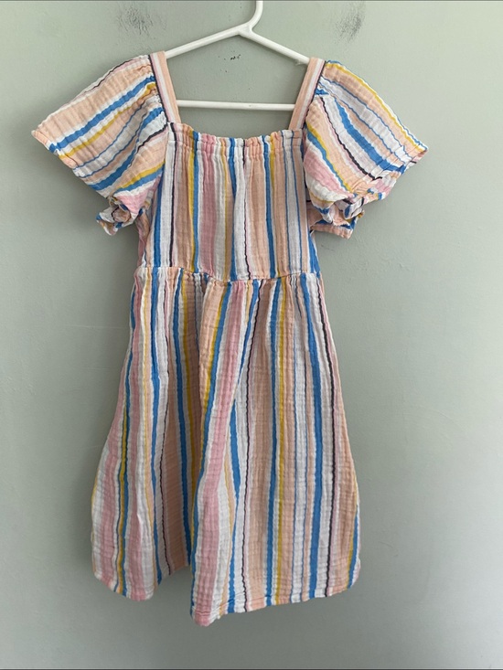 Roxy Other - Roxy Girls' Short Sleeve Striped 100% cotton dress Size Small Size 7/8